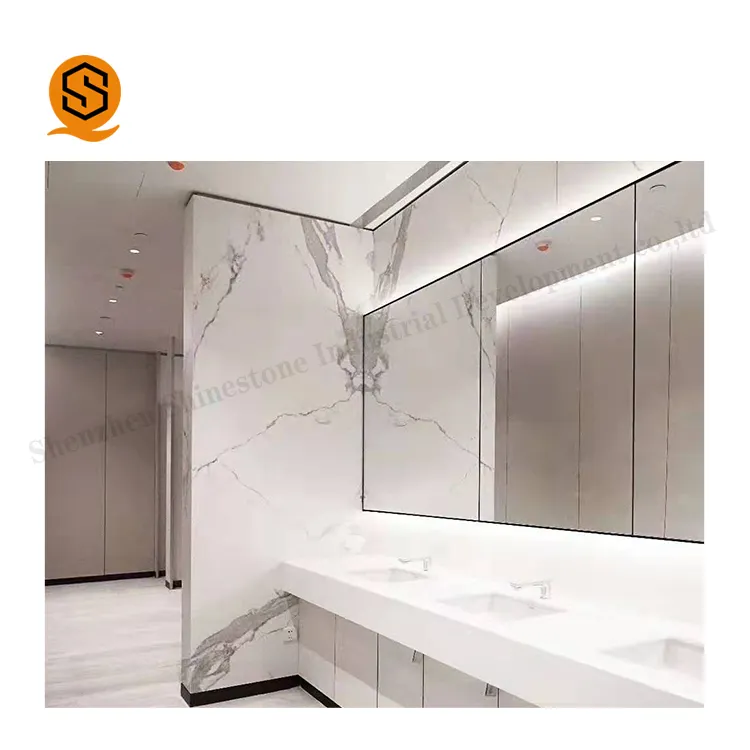 Di lusso nuovo bagno di colore decorazione doccia a parete parte superiore di vanità bagno mattonelle della parete