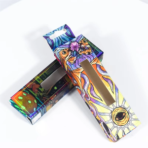 Custom 2 Gram 1ml Disposable Cartridge Child Resistant Cardboard Luxury Holographic Packaging Empty Cart Pens Paper Boxes - Product Image 2