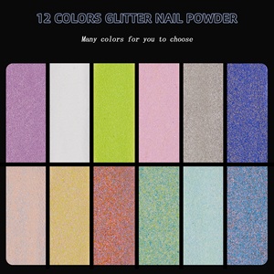 <span class=keywords><strong>Sucre</strong></span> brillant ongles paillettes poudre colorée bonbons manteau <span class=keywords><strong>effet</strong></span> blanc <span class=keywords><strong>noir</strong></span> Pigment poussière ongles Art décorations ongles poudre Pigment - Product Image 3