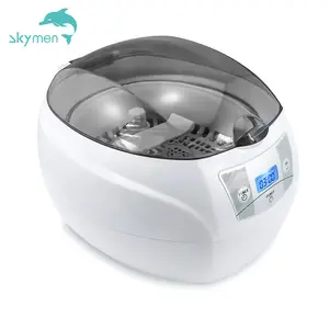 Skymen JP-900S 750ml Ultrasonic Máquina de Lavar Roupa CD Óculos Escovas Ferramenta de Limpeza de Jóias Ultrasonic Cleaner Jóias Dental