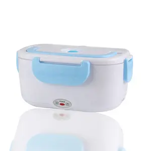 Multi functional Insulated Plastic Portable Mini Electrical Food Storage Warmer Container Electric Heating Lunch Box