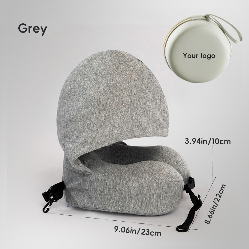 Gris clair + chapeau + boîte de rangement