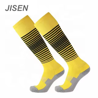 Fabricant JS Vente en gros Chaussettes longues Hockey Rugby Chaussettes Enfants et Adultes Football Baseball Football Basketball Hommes Chaussettes de sport