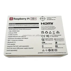 Geermax Original Nouveau Raspberry Pi 3 B + MFG 3775 SBC COM Raspberry Pi 3 Modèle B +