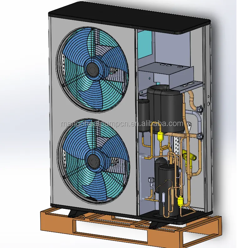 40 kw europe warm pump heating and cooling system full inverter air to water heat pump