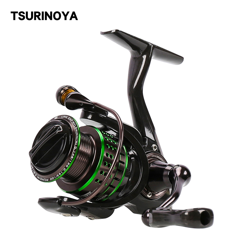 tsurinoya 162g超軽量スピン釣りリールカワセミ800 1000 1500s 1500