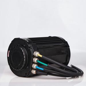Moteur synchrone à aimants 145-130 à haut rendement 7000W, moteur BLDC haute puissance pour moto, moteur PMSM 145-130 à entraînement central - Product Image 1