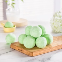 BSKS 1kg Bonbons de guimauve lyophilisés à la pastèque, enrobés, en vrac, en forme de boule, saveur fruitée, qualité A, pour la santé digestive
