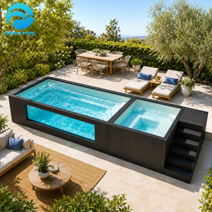 <span class=keywords><strong>Piscina</strong></span> Fuori Terra <span class=keywords><strong>in</strong></span> Fibra di Vetro per Adulti, Grande, Personalizzata, per Giardino, 20ft, 40ft, Contenitore di Spedizione, Vendita all'Ingrosso - Product Image 6
