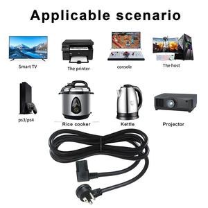 ปลั๊ก5 15P สายไฟ18/3 AWG 5-15 NEMA 5-15P เพื่อ C13ขั้วต่อสายไฟ - Product Image 3