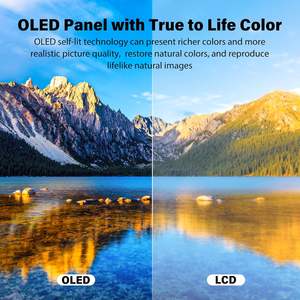 Moniteur <span class=keywords><strong>OLED</strong></span> <span class=keywords><strong>portable</strong></span> <span class=keywords><strong>4K</strong></span> 14 pouces, écran UHD haut de gamme 100% DCI-P3 pour ordinateur <span class=keywords><strong>portable</strong></span>, commutateur téléphonique MAC, USB-C pour interface HDMI - Product Image 6