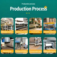 Inserts en carton alvéolé personnalisés avec emballage intérieur en carton recyclable pour la protection des produits