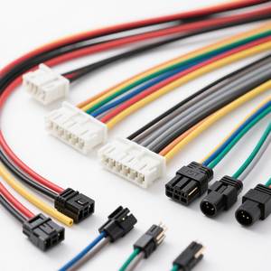 ชุดสายไฟอุตสาหกรรมกันน้ำ IP65 ขั้นต่อลวดแบบ Crimp สำหรับประกอบสายพานลำเลียง ปรับแต่งได้ตามต้องการ MOQ ต่ำ - Product Image 1