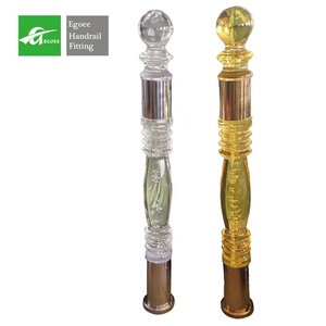 Thanh Lịch Thép Không Gỉ Pha Lê Lục Bình Cho Ban Công & Khách Sạn Lan Can Thả Trong Thị Trường Trung Quốc Cho Lan Can Trang Trí - Product Image 4