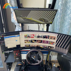 Hot Sale Customized Extrusion Aluminum Frame TV Screen <strong>Mount</strong> <strong>VESA</strong> Displaying Adjustable Mounting <strong>VESA</strong> Bracket for Sim Racing Rig - Product Image 6