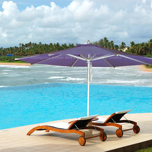 Grand jardin, patio, arrière-cour, <span class=keywords><strong>parasol</strong></span> de marché extérieur imperméable au soleil 360 pour restaurant, café, affaires, parasols de grande taille - Product Image 4