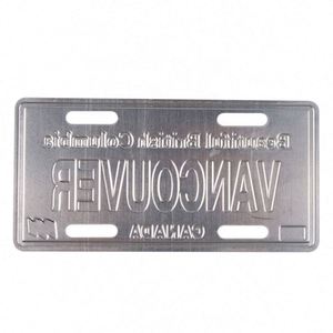 กรอบป้ายทะเบียนรถยนต์แบบเหล็กสั่งทำขายส่ง - Product Image 3