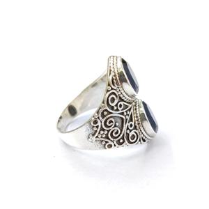 Anillo de Ónice Negro, Anillo de Plata de Ley 925 con Piedra Preciosa, Ónice Negro, Colección Hecha a Mano, Anillos Finos, Joyería de Plata, Precio al por Mayor - Product Image 6