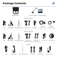 MEKEDE DUDU7-Autoradio Android, lecteur multimédia avec écran 2K, navigation GPS, lecteur multimédia pour Peugeot 207 2006-2015