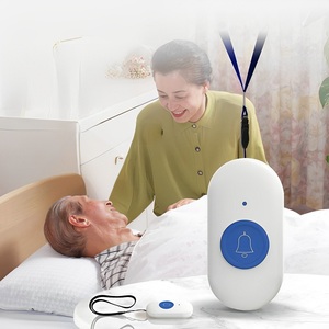 Nuovo campanello portatile senza fili campanello per anziani sos campanello di chiamata di emergenza per il paziente <span class=keywords><strong>a</strong></span> <span class=keywords><strong>casa</strong></span> caregiver chiamata pulsante di <span class=keywords><strong>allarme</strong></span> letto - Product Image 2