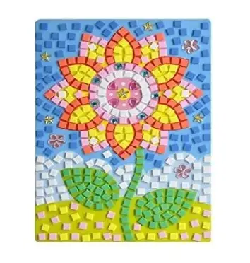 DIY fait à la main EVA mousse adhésif mosaïque autocollant peinture artisanat Kit éducatif dessin animé collant