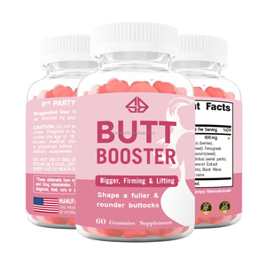 Gomitas OEM Hip Butt Booster, suplementos herbales, 60 unidades, para reafirmar y levantar los glúteos, para mujeres. - Product Image 2