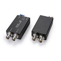 Konverter Data Video & Audio MINI 3G SDI, Ekstender Media Serat Optik Tunggal, Pemancar & Penerima - Peralatan Serat Optik