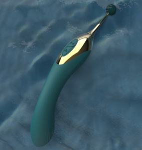 Вибратор-карандаш A Point с тремя сменными насадками – эротический товар для взрослых для немедленного оргазма, оптовая продажа, клиторальный вибратор - Product Image 3