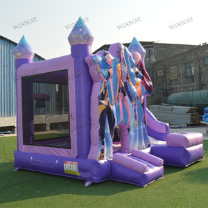 Castello Gonfiabile a Tema K-POP Demon Hunters con Scivolo per Feste all'Aperto e Noleggio per Bambini - Product Image 2
