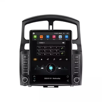 Radio con Sistema Android 13 para Automóvil Tesla, para Hyundai Classic Santa Fe JAC S1 2006-2015, 8+128G, GPS, Bluetooth, Estéreo, AM FM, Reproductor de Audio para Automóvil