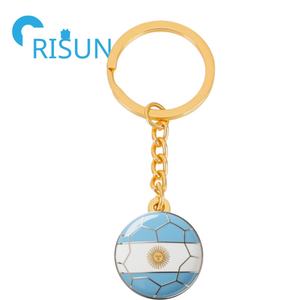 Fábrica <span class=keywords><strong>Argentina</strong></span> Buenos Aires viaje recuerdo llavero personalizado Metal esmalte argentino mapa bandera llavero - Product Image 2