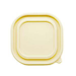 Tazón Cuadrado de Almidón de Maíz Ecológico y Económico con Tapa, Desechable y Biodegradable - Product Image 5