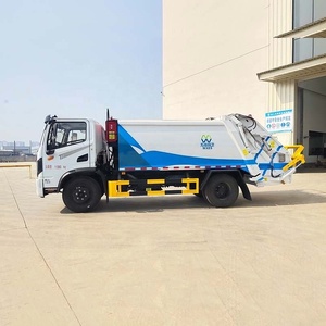 รถบรรทุกขยะติดเครนด้านหลัง Dongfeng 4X2 จากโรงงานจีน สำหรับการกำจัดขยะในเขตเทศบาลและการทำความสะอาดสิ่งแวดล้อม - Product Image 1