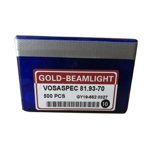 Aguja para Máquina de Tejer Plana VOSASPEC 81.93-70 <span class=keywords><strong>9GG</strong></span> 10GG GOLD-BEAMLIGHT, Material de Acero - Product Image 1