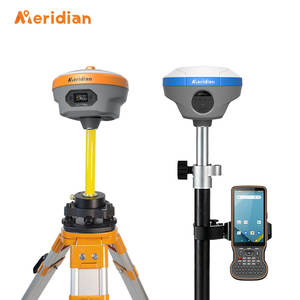 Receptor <span class=keywords><strong>GNSS</strong></span> Meridian M5Plus & MBase 120 °   Receptor IMU de Alta Precisão para Constelações Completas, Base de Levantamento e Rover <span class=keywords><strong>GNSS</strong></span> RTK - Product Image 1