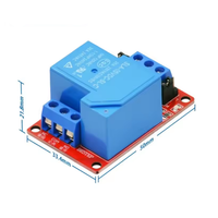 Module de relais 5V/1V/24V avec isolation optocoupleur, prend en charge le déclenchement haute et basse tension 30A/250V pour courants élevés
