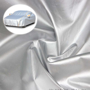 <span class=keywords><strong>Tissu</strong></span> Oxford en polyester 2*2 150d avec revêtement en polyuréthane argenté imperméable pour parapluie et housse de voiture, <span class=keywords><strong>tissu</strong></span> d'auvent en acrylique - Product Image 1