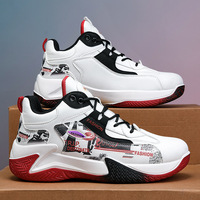 Chaussures de basket tendance pour hommes, sport, course à pied, hiver, printemps, automne, dessus en PU, doublure en mesh, semelle intermédiaire en caoutchouc