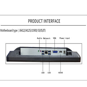 Display tutto In un unico Touch Screen Pos terminale punto di vendita del sistema di sistema di cassa per sistema di sistema di controllo di cassa - Product Image 4