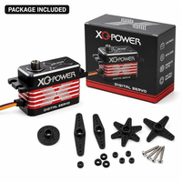 Servo Brushless Impermeabile a Basso Profilo con Cassa in Alluminio da 27mm 25KG XQ-BLS325 Programmabile per Auto RC 1/10 XQ-POWER 8.4V Nuovo