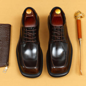 Zapatos Oxford de Hombre Estilo Británico de Alta Calidad, Impermeables, con Forro de Cuero Genuino Evergreen, Acolchados, Formales para Oficina y Negocios - Product Image 6