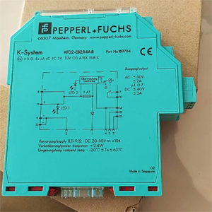 Barrière de sécurité d'isolation Pepperl+Fuchs KFA6-SR2-EX1.W.LB pour zone dangereuse, transfert de signal numérique, certifiée pour zone dangereuse - Product Image 3