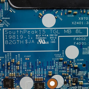 Original New For Dell Latitude 5520/Precision 3560 <b>Motherboard</b> i5-1135G7 063MV5 South Peak 15 TGL MB 8L 19819-1 - Product Image 4