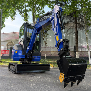 LIVRAISON GRATUITE Mini-excavatrice à moteur 3,5 tonnes 1,2T 2,5T Excavatrices Bagger Digger Pelle de ferme Excavadora Prix bas Plusieurs produits - Product Image 2