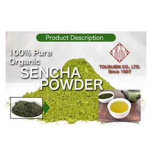 Японский высококачественный органический зеленый чай Sencha в порошке для продажи