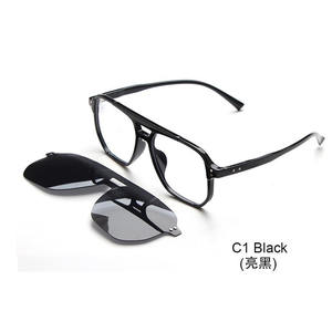 2022แว่นกันแดดคลิปออนยอดนิยมใส่ได้ทั้งชายและหญิงชุดแว่นกันแดดโปร่งแสงลายการ์ตูนกรอบทำจากวัสดุ TR90 - Product Image 3