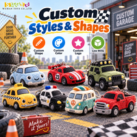 Porte-clés en peluche voiture de course, porte-clés personnalisé en forme de véhicule pour événements sportifs automobile, clubs de course, cadeaux d'équipe et cadeaux promotionnels