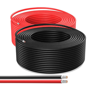 سلك كهربائي أحمر أسود ناعم 2 3 4 6 8 10 12 14 16 18 20 22 24 26 28 AWG كابل سيليكون - Product Image 5