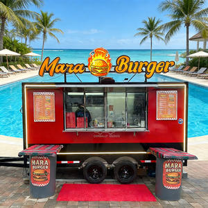 Remorque de cuisine mobile entièrement équipée pour la vente de tacos en rue aux États-Unis, chariot de restauration mobile - Product Image 4