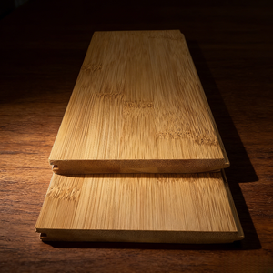 Parquet en bambou carbonisé massif YUYOU 12 mm, surface teintée, design moderne, installation par colle/clous/agrafes pour chambres à coucher - Product Image 1